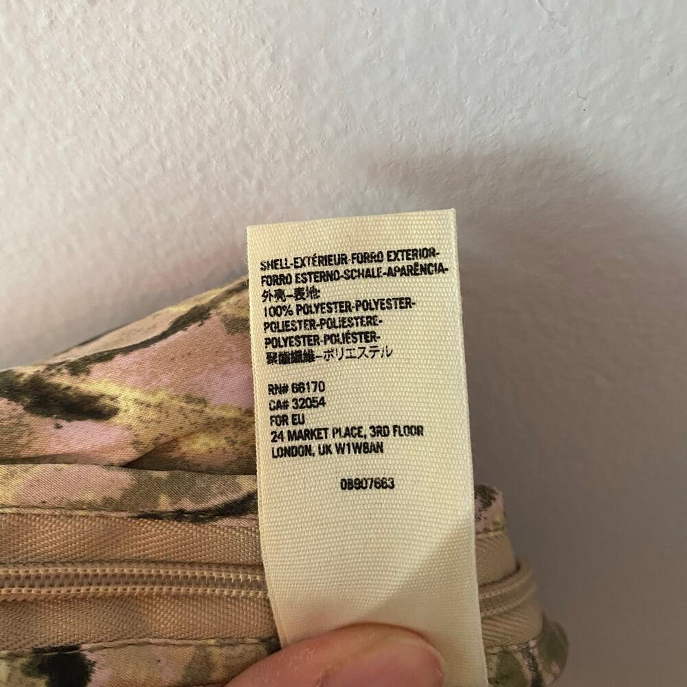 Free People Normani Bias Printed Pink Black Swirl Midi Skirt Hippie Women size 2 - Picture 8 of 8